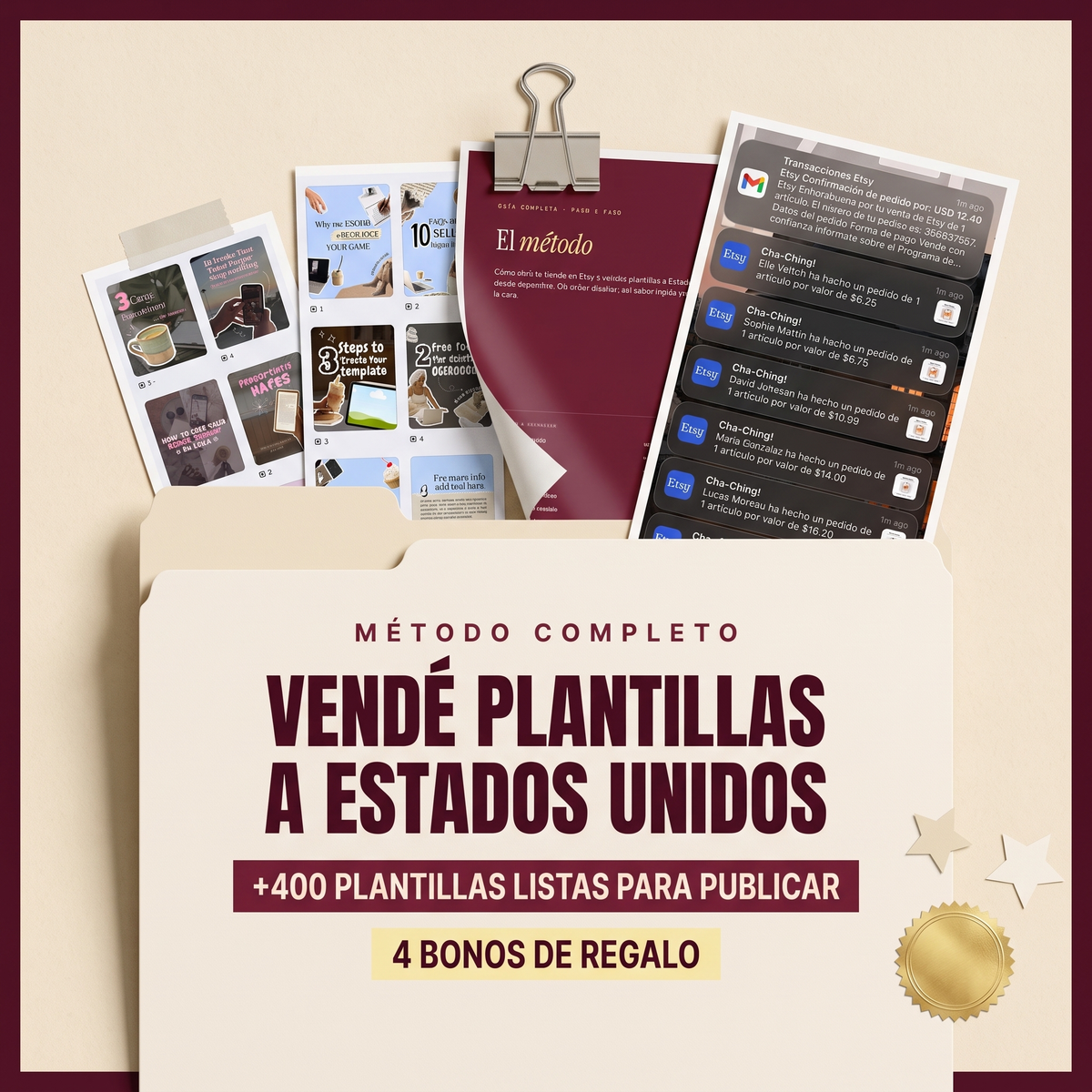 Metodo Paso a Paso +400 plantillas